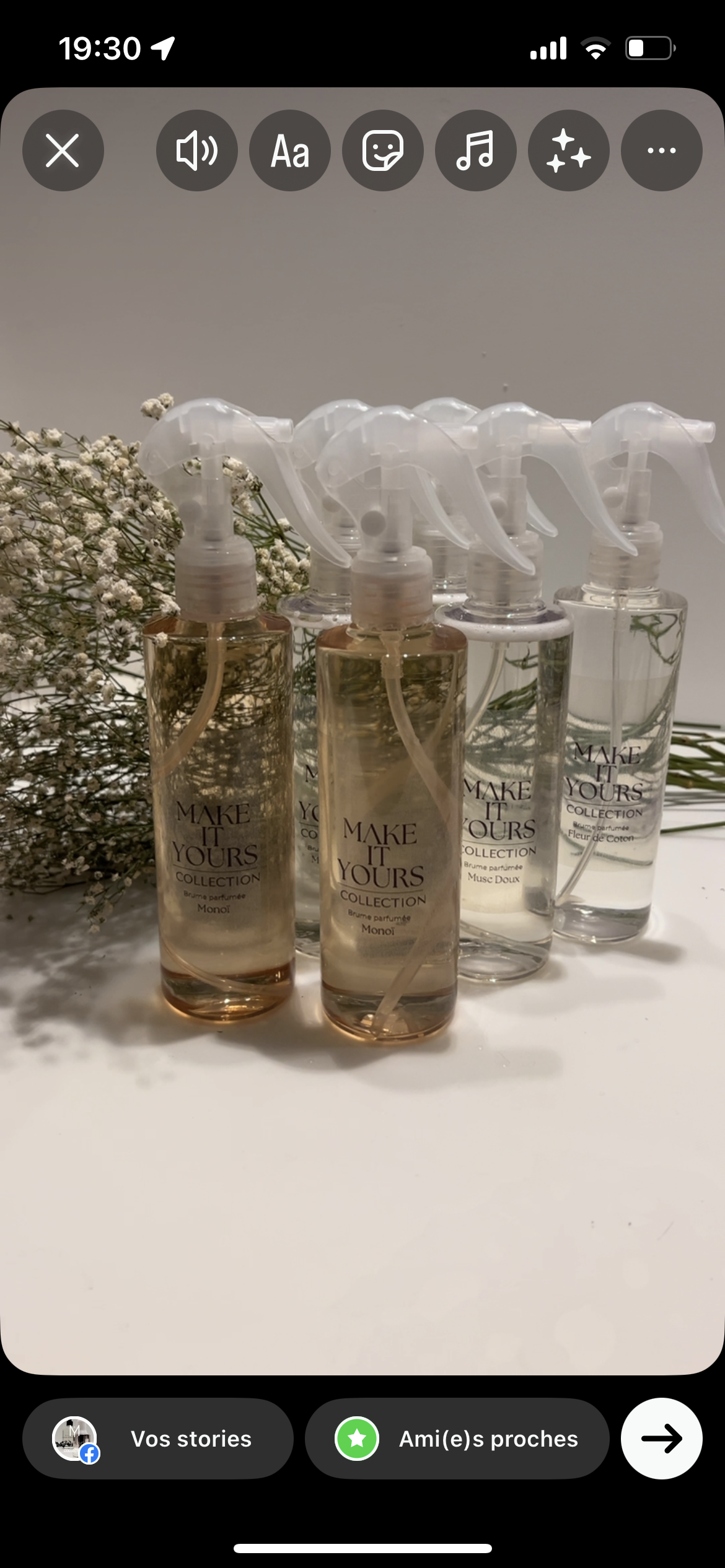 Brume parfumée